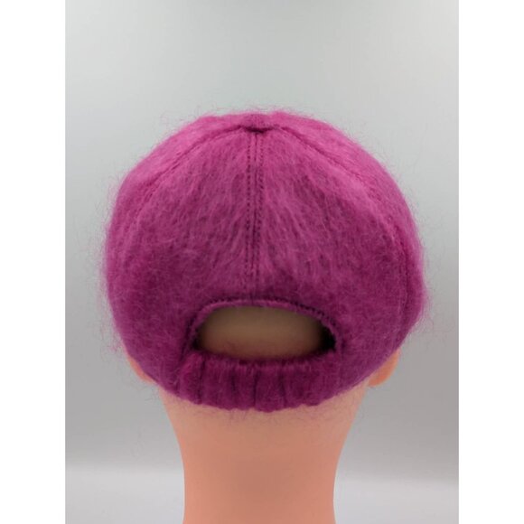 Gucci Mohair GG Lauren Baseball Hat M Fuxia 729349 main image 8